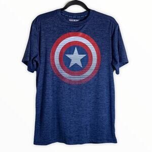 Marvel Avengers Captain America Logo T-Shirt Small